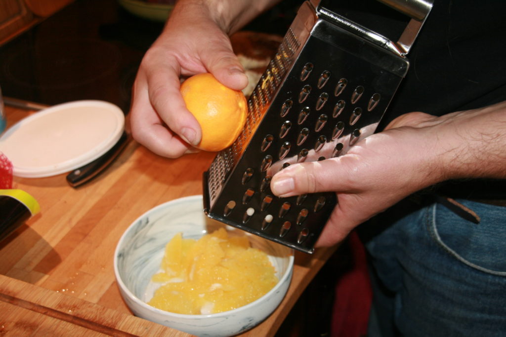 Entenbrust in Orangensauce